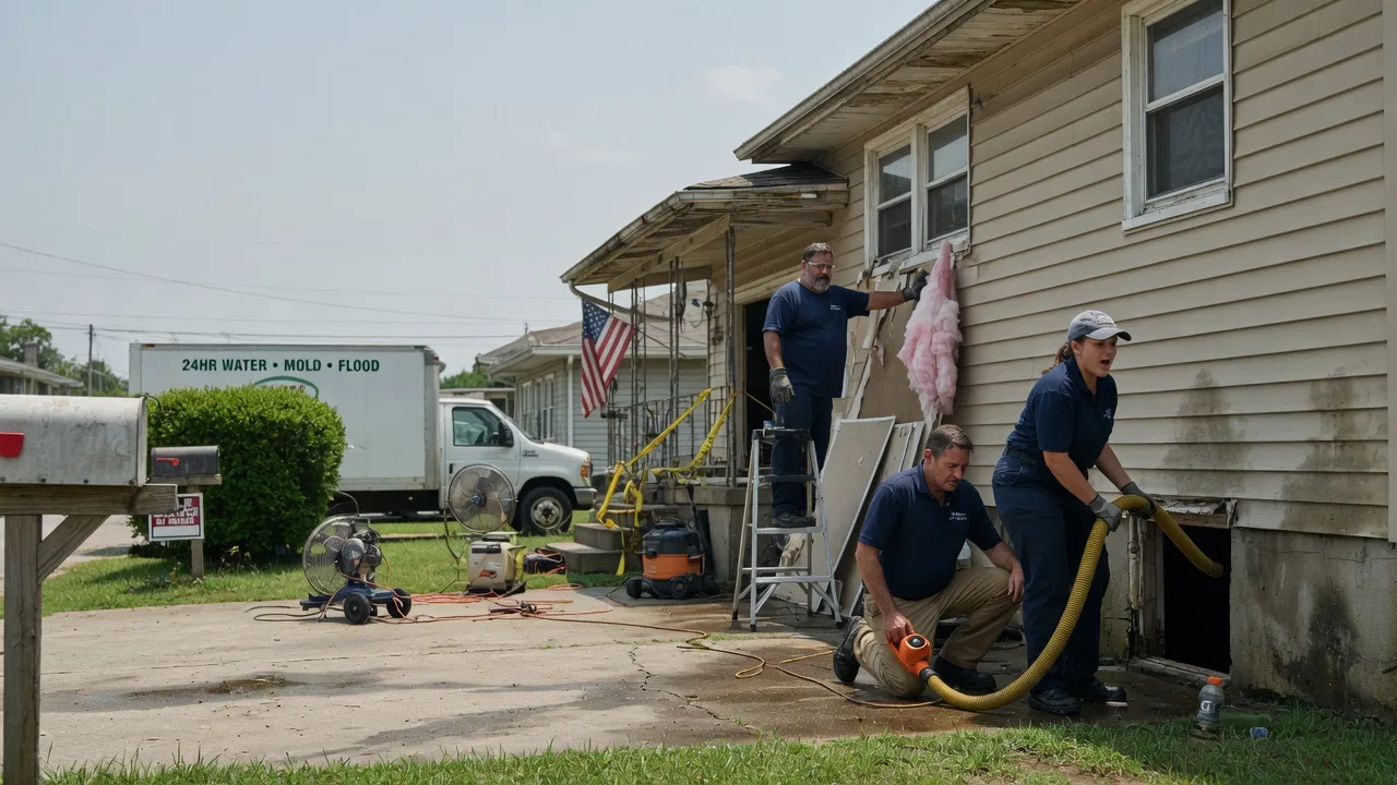 Water Damage Repair in Liberty Hill, SC near me
